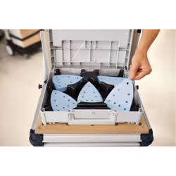 Papier de sable Festool Granat; 100x150 mm; P60/80/120/180/220; 100 unités