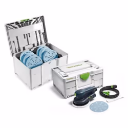 Festool Ponceuse excentrique ETS EC 150/5 EQ-SYS GR Référence 578272 Livraison standard Plateau de ponçage ST-STF D150/MJ2-M8 ...