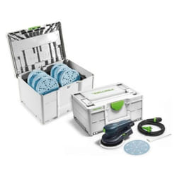 Ponceuse excentrique ets ec 150/5 eq-sys gr 400 w dans Systainer - 578272 - Festool