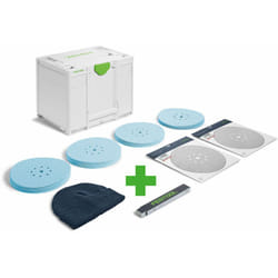Systainer pour abrasifs³ Granat sys-stf D225 GR-Set p - Festool