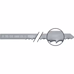 Pour scier le métal et les matériaux sandwich(Fein 5x lame de scie BIM 100 mm - 63503088011 est un produit de la gamme de la  ...