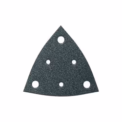 Grain de 36 à 240. Feuilles abrasives perforées, avec fixation auto-agrippante rapide. Liant en résine synthétique pour un re ...