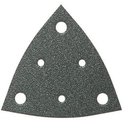 Fein - Feuille abrasive Delta avec bande auto-agrippante, perforé 63717114019 Grain 180 Cote d'encoignure 80 mm 50 pc(s)