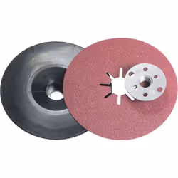 Accessoires d'origine Fein(Plateau de ponçage élastique Fein avec flasque M 14 pour feuilles abrasives en fibre Ø 125 mm - 63 ...