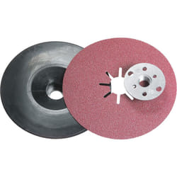 Plateau de ponçage élastique Fein avec flasque m 14 pour feuilles abrasives en fibre ø 125 mm - 63806087013
