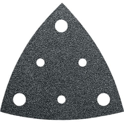 5x feuilles abrasives perforées triangle K150 - 63717113049 - Fein