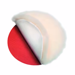 FEIN 63723009004, Éponge de polissage, 15 cm, Rouge, Blanc