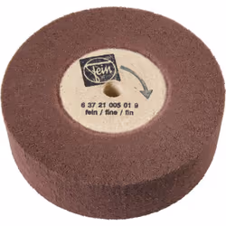 pour un brossage fin, finition satinée(Roue abrasive à lamelles Fein Ø 150 mm 14 mm - 63721005019 est un produit de la gamme ...