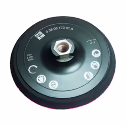 FEIN 63806169016, Plateau de ponçage, 12,5 cm, WPO 14-15 E, WPO 14-15 E Set, WPO 14-15 E, WPO 14-25 E, WPO 14-25 E, WPO 10-25 ...