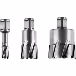 Durée de vie maximale et excellente performance d'usinage. Dimensions métriques(Fein 1x HM Ultra 50 carotteuse avec prise Wel ...