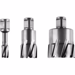 Durée de vie maximale et excellente performance d'usinage. Dimensions métriques(Fein 1x HM Ultra 50 carotteuse avec prise Wel ...