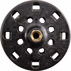 cercle de trous adapté aux abrasifs FEIN et autres(Plateau de ponçage Fein Ø 150 mm avec partie auto-agrippante avec trou d'a ...
