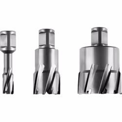 Durée de vie maximale et excellente performance d'usinage. Dimensions métriques(Fein 1x HM Ultra 75 carotteuse avec prise Wel ...