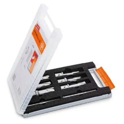 Fein - Set d'accessoires Best of Carottier 3/4 in Weldon 8 pces (12 - 22 mm)