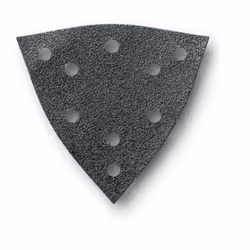 Fein Feuilles abrasives, perforées Grain :240 Convient pour le grand patin de ponçage triangulaire avec longueur darête de 13 ...