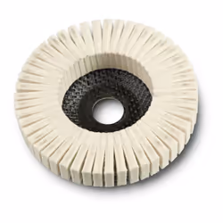 Fein Disque à lamelles en feutre,Ø 125 mm Pour le polissage et le prépolissage de lacier inoxydable. Les lamelles empêchent q ...