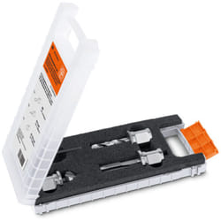 Set de tarauds pour taraudage debouchant, Filetage m 6 - Fein