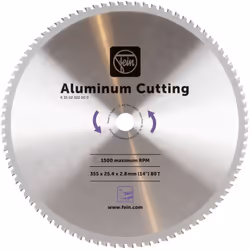 description Lame de scie pour aluminium, cuivre, laiton et autres métaux non ferreux. Ce texte a été traduit par une machine. ...