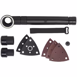 Kit d'aspiration Pour tous les travaux de ponçage et de râpage avec plateau de ponçage triangulaire et râpe en métal dur, y c ...