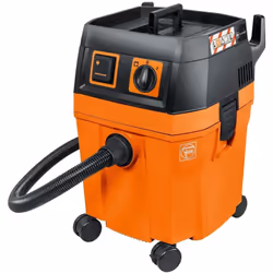 Turbine puissante pour un débit de 70 l/s et une dépression de 253 mbar. Faible niveau sonore de 67 dB (A). Grande portée grâ ...