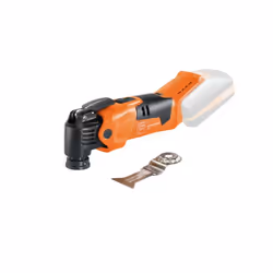 FEIN Cordless MULTIMASTER AMM 500 Plus Select, Sciage, Noir, Orange, 18500 OPM, 11000 OPM, 3,4°, 85 dB