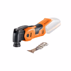 FEIN Cordless MULTIMASTER AMM 700 Max Select, Sciage, Noir, Orange, 19500 OPM, 10000 OPM, 4°, 94 dB