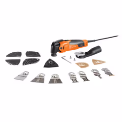 FEIN MULTIMASTER MM 500 Plus Top, Polissage, Sciage, Noir, Orange, 19500 OPM, 11000 OPM, 3,4°, 83 dB