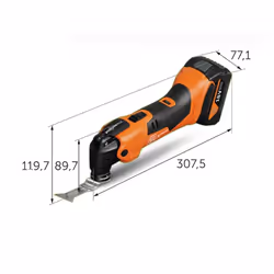 Outil Multi-fonction Fein Multimaster AMM 500 PLUS TOP; 18 V; 2x4,0 Ah accu.