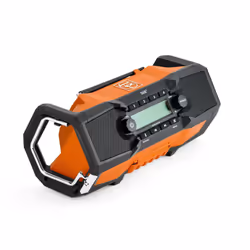 FEIN ARAD 18 BC AS, Portable, Numérique, DAB+, FM, 30 W, Noir, Orange, Rotatif