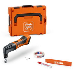 Grignoteuse sans fil Fein jusqu'à 1,6 mm ablk 18 1.6 e as Set Solo - 71321162000