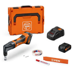 Grignoteuse sans fil Fein jusqu'à 1,6 mm ABLK 18 1.6 E AS Set / 2x 5,0 Ah batterie + chargeur - 71321164000