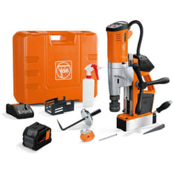 Fein - Carotteuse magnétique universelle sans fil jusqu'à 35 mm akbu 35 pmqw 18 v as Set / 1x 12,0 Ah batterie + chargeur - 71700463000