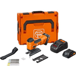 Scie sauteuse sans fil Fein pour le métal et le bois course 26 mm f-iron Jig 26 as Set 2 x 4 Ah - 71360562000