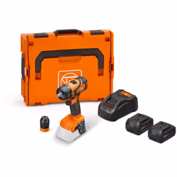 Perceuse-Visseuse FEIN ABS 18 Q AS - Réducteur avec pignonnerie complète en métal 2 vitesses parfaitement adapté au perçage j ...