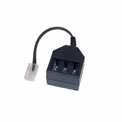 Alcasa RJ45 - NFF, TAE, RJ-45, Noir, Noir, 1 pièce(s)