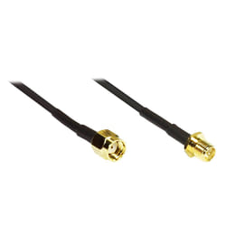 Alcasa 5m SMA/SMA câble coaxial Noir