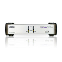 ATEN CS1742 commutateur écran, clavier et souris Argent