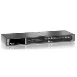 LevelOne KVM-1631 commutateur écran, clavier et souris Grille de montage Noir