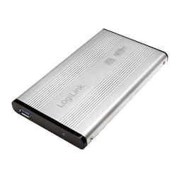 LogiLink UA0106A Boîtier de disques de stockage Argent 2.5" Alimenté par port USB