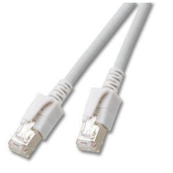 Alcasa 0.5m, Cat. 6A, S/FTP câble de réseau Blanc 0,5 m Cat6a S/FTP (S-STP)