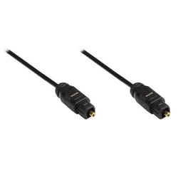 Alcasa 2m Toslink m/m câble audio Noir