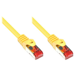 Alcasa 7.5m Cat6 S/FTP câble de réseau Jaune 7,5 m S/FTP (S-STP)