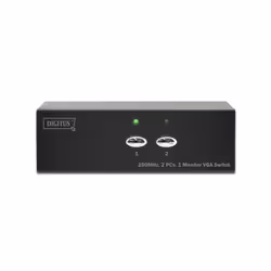 Digitus Commutateur VGA 2 ordinateur, 1 moniteur