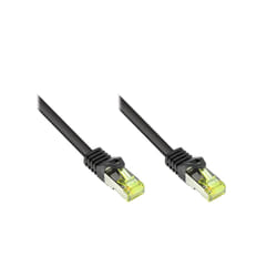 Alcasa 8070R-100S câble de réseau Noir 10 m Cat7 S/FTP (S-STP)