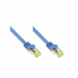 Alcasa 8070R-003B, 0,25 m, Cat7, S/FTP (S-STP), RJ-45, RJ-45