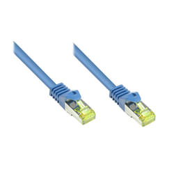 Alcasa Cat.7 S/FTP 3m câble de réseau Bleu Cat7 S/FTP (S-STP)