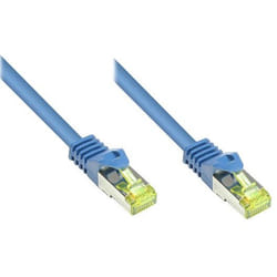 Alcasa 30m Cat. 7, S/FTP câble de réseau Bleu Cat7 S/FTP (S-STP)