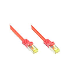 Alcasa 8070R-003R câble de réseau Rouge 0,25 m Cat7 S/FTP (S-STP)