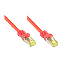 Alcasa Cat.7 S/FTP 1m câble de réseau Rouge Cat7 S/FTP (S-STP)