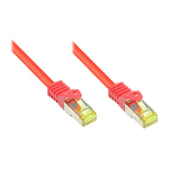 Alcasa RJ45/RJ45, 30 m câble de réseau Rouge Cat7 S/FTP (S-STP)